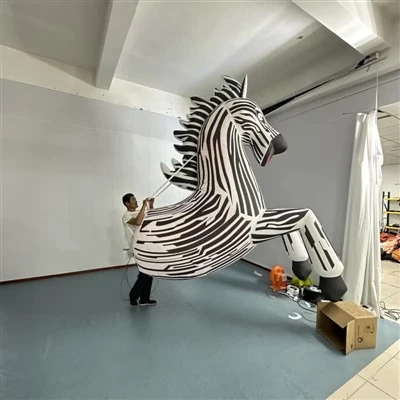 Oppustelig Zebra